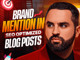 Brand Mentions in SEO Optimized Blog Posts
